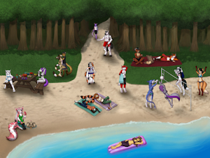 Next Top Breeder S4 C7 Beach Outing by morpheuskibbe