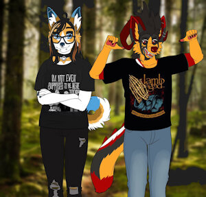 :G: Number one Stud and the punk girl by Lovelysaber