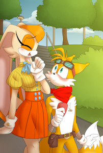 Commission - Walk in the park by Tejedora