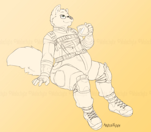 [CM] Xavious as Satisfactory MC by Malachyte
