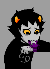 Karkat TalkSprite by TheBealeCiphers