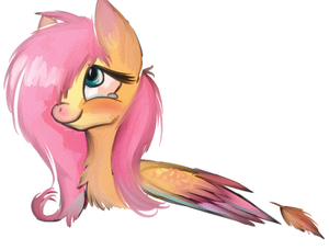 fluttershy by Vivvy