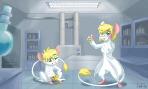 Commission: Lab Mice by DevoidKiss
