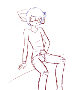 unf crappy kendel sketch by SevereBalance