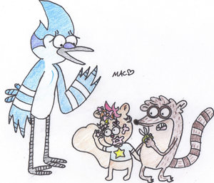 Regular Show - Sticky Situation by Mackenzie123McBlaze