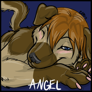 Angel - The puppy by AngelOD