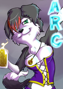 MFF Conbadge for Arc by Rumcake