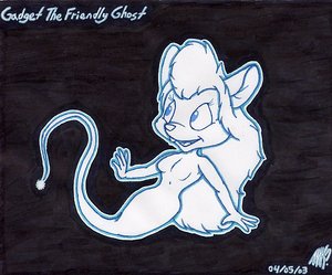 Gadget The Friendly Ghost by AlexReynard