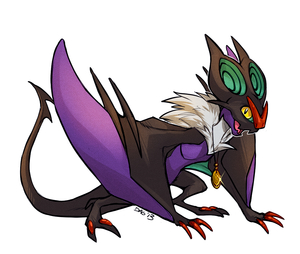 Treble the Noivern by Zsisron