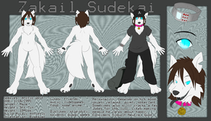 Zakail Sudekai Reference Sheet - Melangetic by Zakail