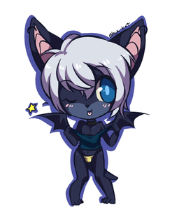 Chibi [art by Black-Kat] by cr4shb01