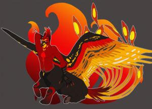 Phoenix Taur [COM] by RabidMouseStudios