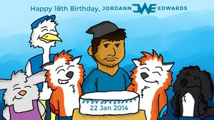 Happy Birthday JW 2014 by SedrikMutt