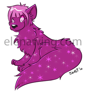 Sparkle Dawg by elenawing