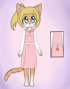 [Character Design] Lelani -- for halfcat by Delicious