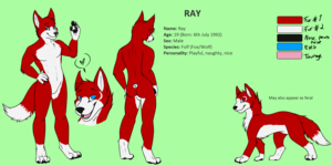 Ray Refsheet by Pumzie by Raywolf666