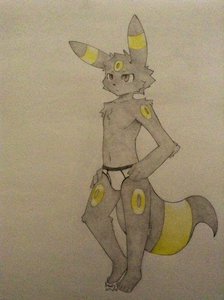 Umbreon by Inzanitywulf