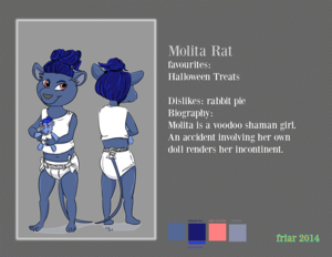 Molita Rat Ref Sheet by Friar