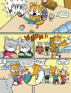 Tails the Babysitter! - Page 2 of 10  by EmperorCharm