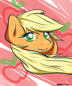 Applejack's Hair by WiggaBuySomeApples