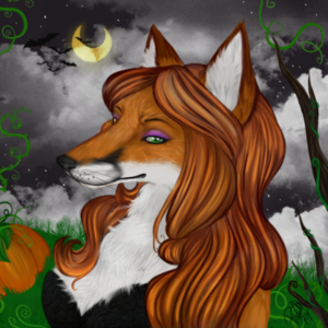 Holly Halloween - Painted Bust by Rielity