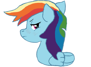 Rainbow Dash Head  by Silverdrag0n