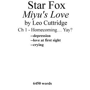 Star Fox: Miyu's Love - Ch 1 - Homecoming.... Yay? by LeoCuttridge