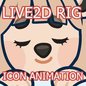 Live2d Rig - Icon Animation by Hugfetish