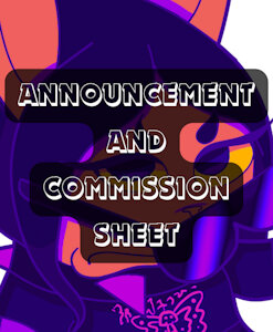 News and Commission sheet by MirasheFreak03