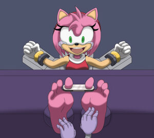 Amy Rose animation with Sound by Sonicrock56