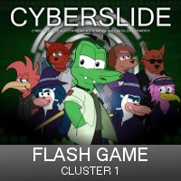 Cyberslide - Cluster 1 (Game!) by SeruleBlue