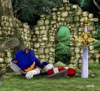 Lazy knight by 26SonicBoom - sonic, hedgehog's