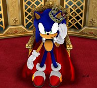 King Sonic  by 26SonicBoom - hedgehog, sonic