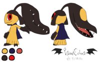 Amelia the Mawile ref by scaper12123 - female, pokemon, mawile