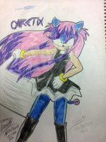 Caretix Yandere by Carlover2012 - gore woman erizo evil accion, caretix the hedgehot demon madura