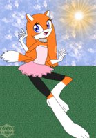 Genie the Fox (2019) by SprunkiBabies - fox, female, tutu, vixen, virgin, vulpine, genie, penitatas, genie the fox