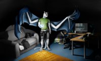 Lugiak nest - clean by Lugiak - dragon, male, shorts, anthro, clothes, shirt, anthropomorphic, lugiak