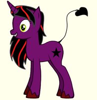 My OC Hinekure MLP Style by kidkaito1412 - female, pony, oc, my little pony friendship is magic, pony oc, hinekure