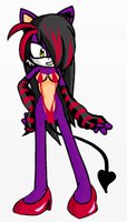 My OC Hinekure Sonic Style by kidkaito1412 - female, sonic fan character, daimon, hinekure