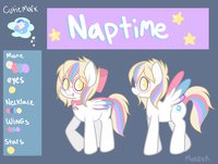 Nap Time by Sibyl - female, glasses, equine, time, mare, pony, oc, nap, mlp, sibyl, cutie mark, cutiemark, nap time, pony oc, mlp oc, mlp fim style