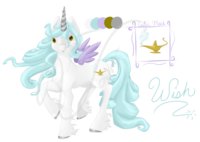 My fursona as a pony. by Mystitsu - female, character sheet, mare, my little pony, mlp, alicorn, alicorn pony