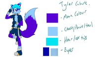 Tyler Amitage in new clothing by FriskeyFurley - fox, male, mobian, male/solo, sonic oc