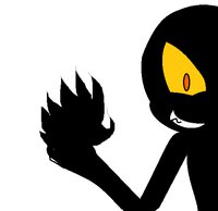 demon the unknown by Matthewsworld2 - darkness, sonic, evil, demonic, sonic fan character