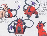 ZapTail Reference by Violyte - male, pokemon, shadow, dark, clone, electric, type, oc, evil, reference, all, raichu, any, bio, zaptail