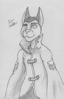 Alan Walker sketch by GrayBeast - cat, male