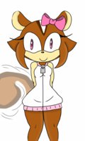 pican the squirel by MasterHydra - female, hydra, squirel, sonic oc, sonic fc, pican, pican the squirel, masterhydra