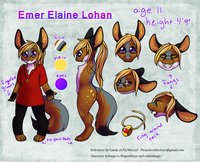 Princess Emer Elaine Lohan (Reference) by MeganBryar