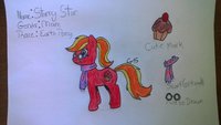 Starry Star's Ref Sheet by CrystalYoshida - female, horse, mare, pony, my little pony friendship is magic, mlp fim, eath pony, my little pony / brony