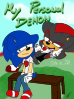 My Personal Demon - Comic Cover by SilverTyler25
