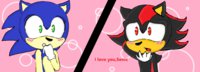 Sonadow-i love you,Sonic by Echo3Sapphire - love, sonic, sonic the hedgehog, sonadow, shadow the hedgehog, sonic love